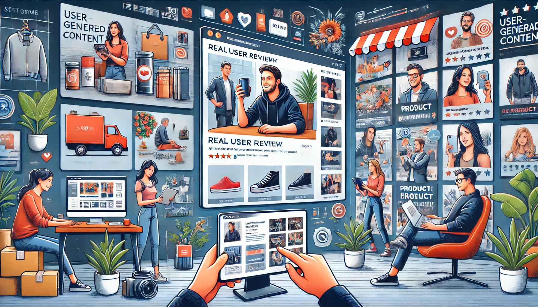 Using user-generated content to increase e-commerce sales