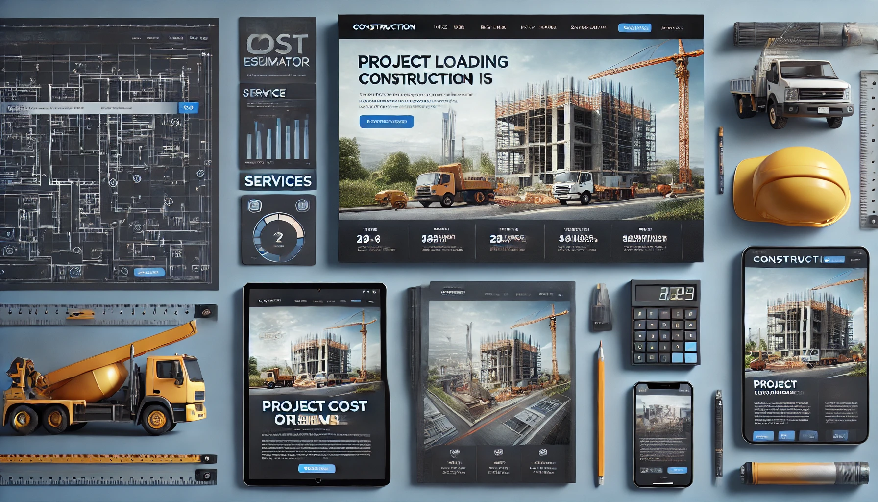Explore the essentials of a construction website for business success.