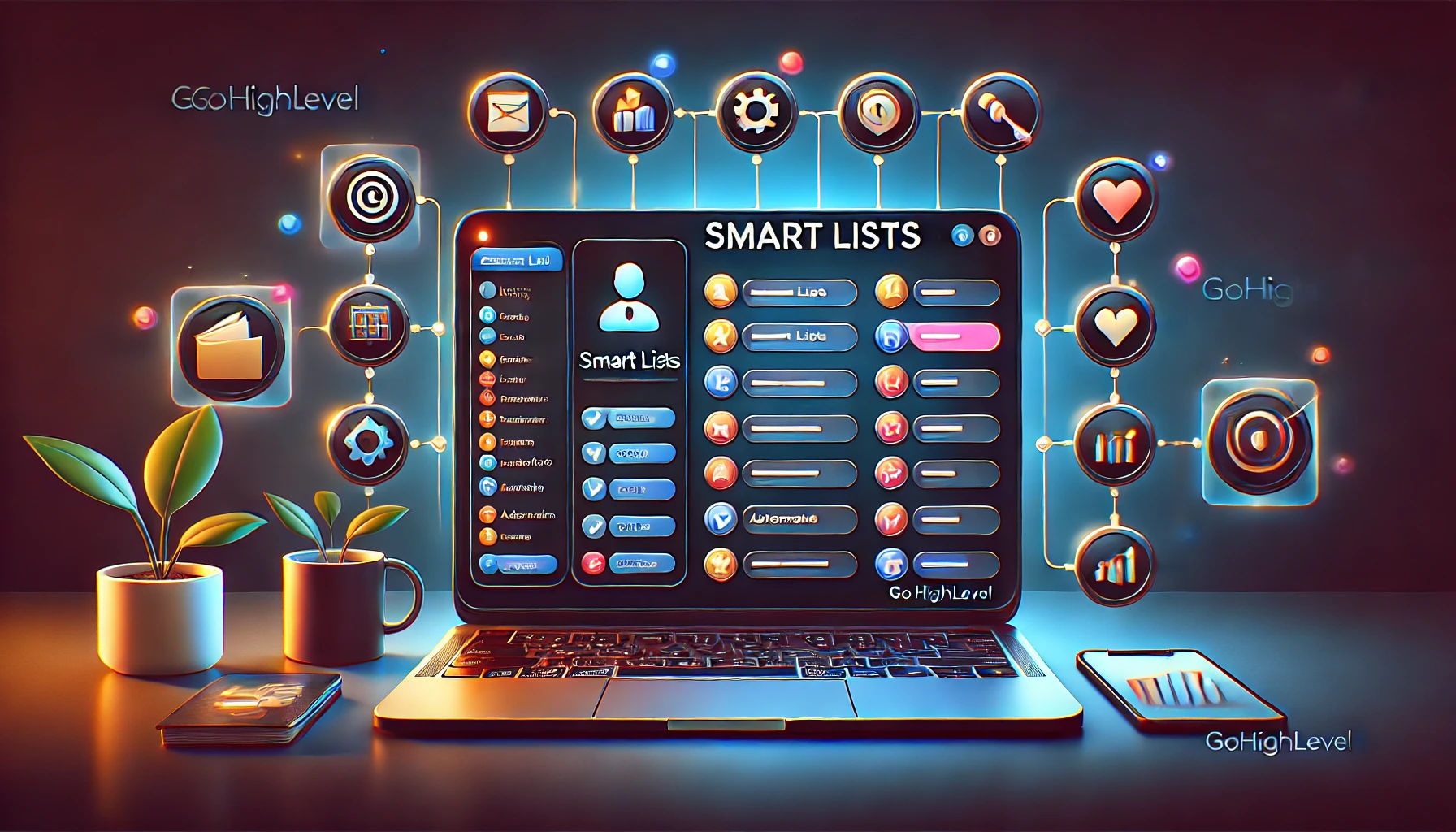 Guide on how to create a smart list in GoHighLevel for effective customer segmentation and marketing automation.