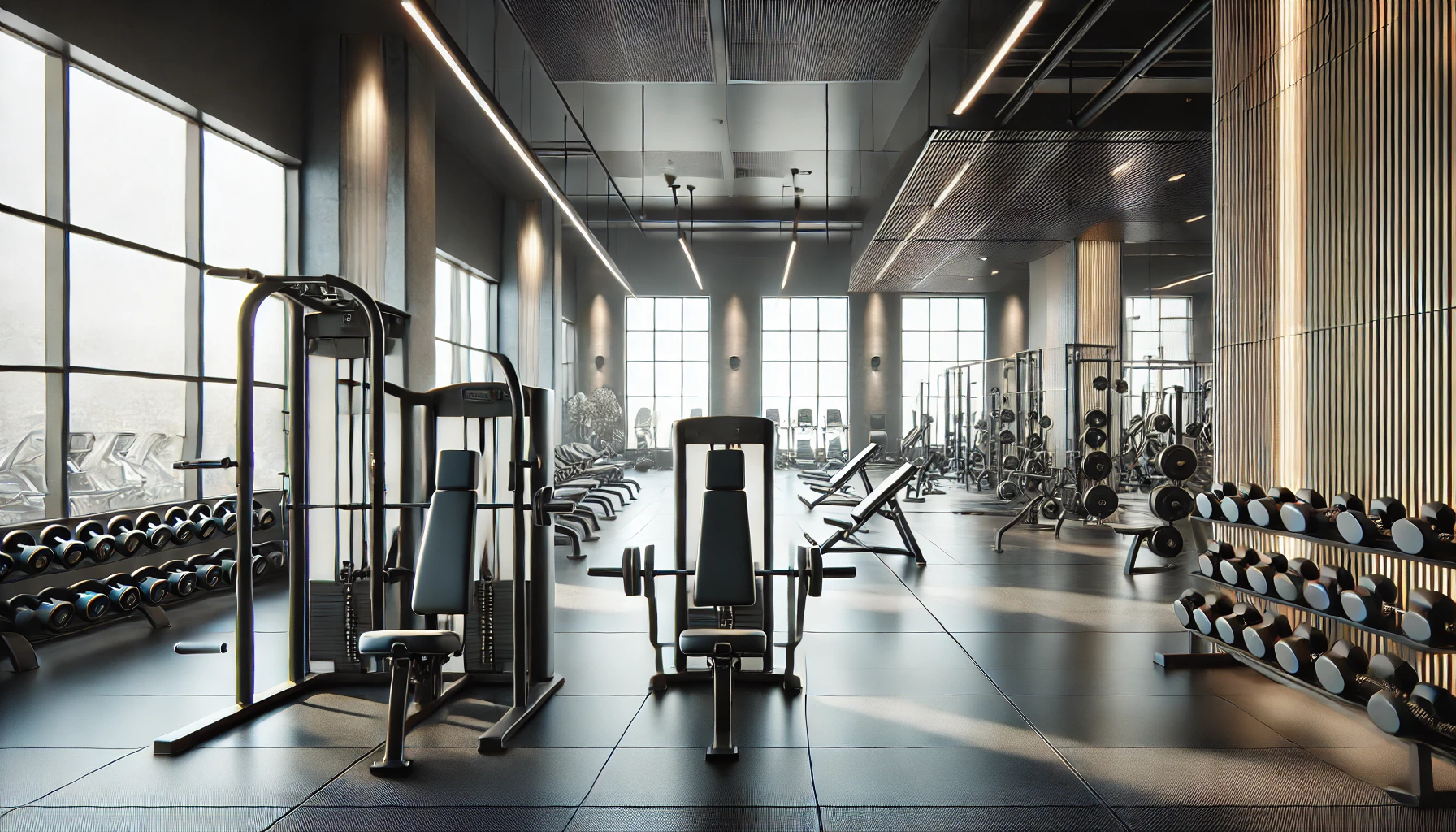 Inspiring gym website design with a sleek layout and user-friendly features.