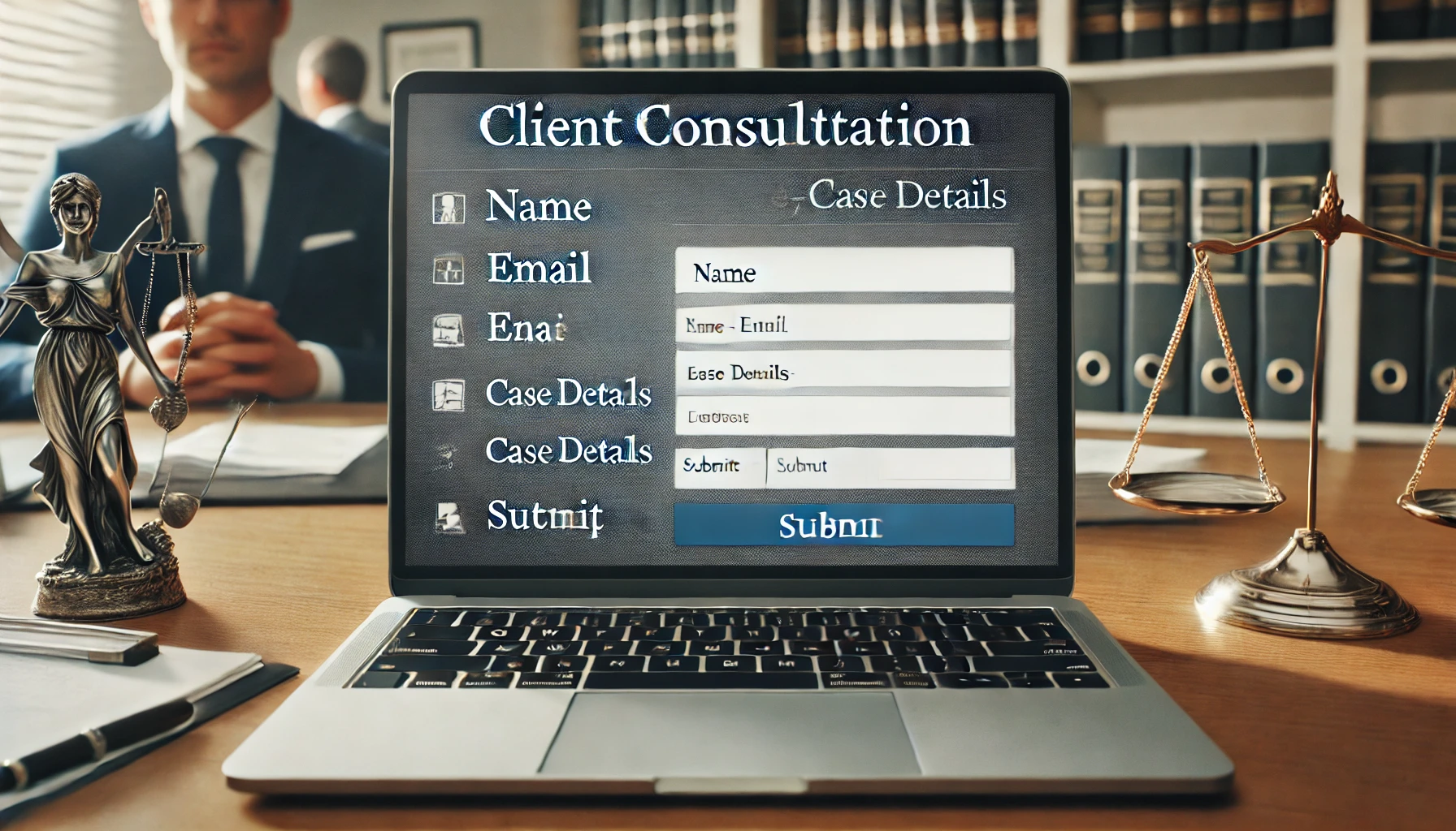 Law firm website design services for improved online presence.